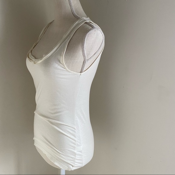NWT BR Tank with Silk Trim at Neckline - Picture 5 of 14